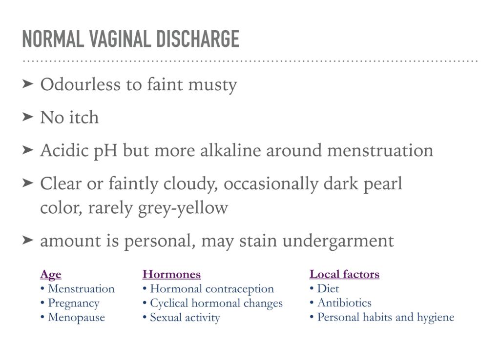 Abnormal vaginal discharge etiopathogenesis-physiological